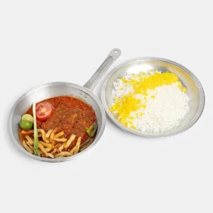 چلو تاوا گیاهی