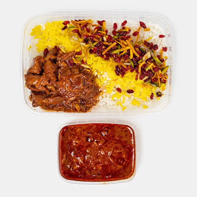 چلوخورشت قیمه نثار بیرون بر