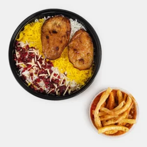 چلوخورشت قیمه نذری متوسط