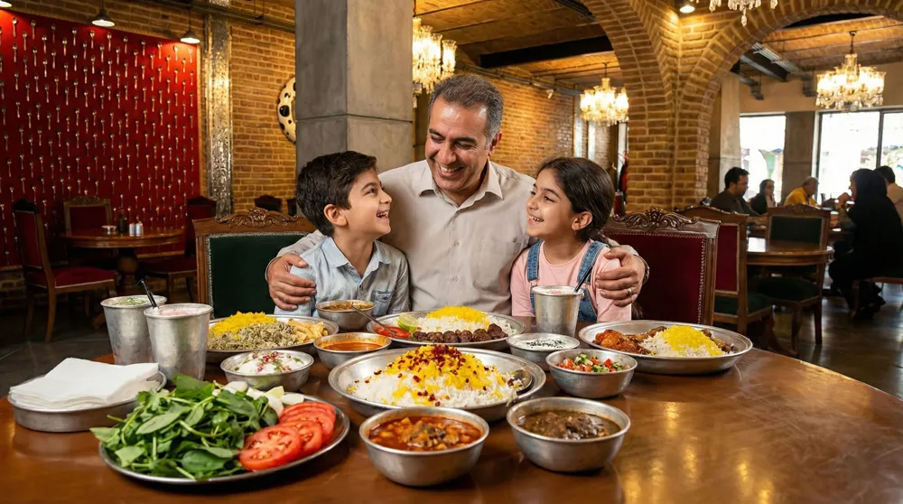 روز پدر رستوران روحی